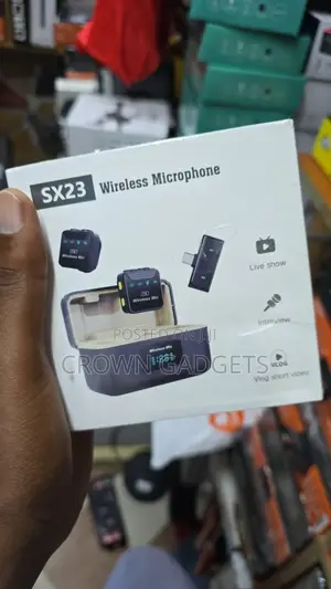 Sx23 2.4ghz Wireless Lavalier Mic With 3-in-1 Receiver