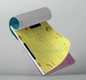 Professional Receipt Book Design Printing