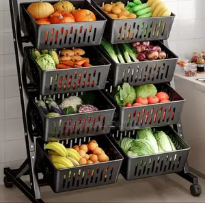 4 Layer Kitchen Storage Rack