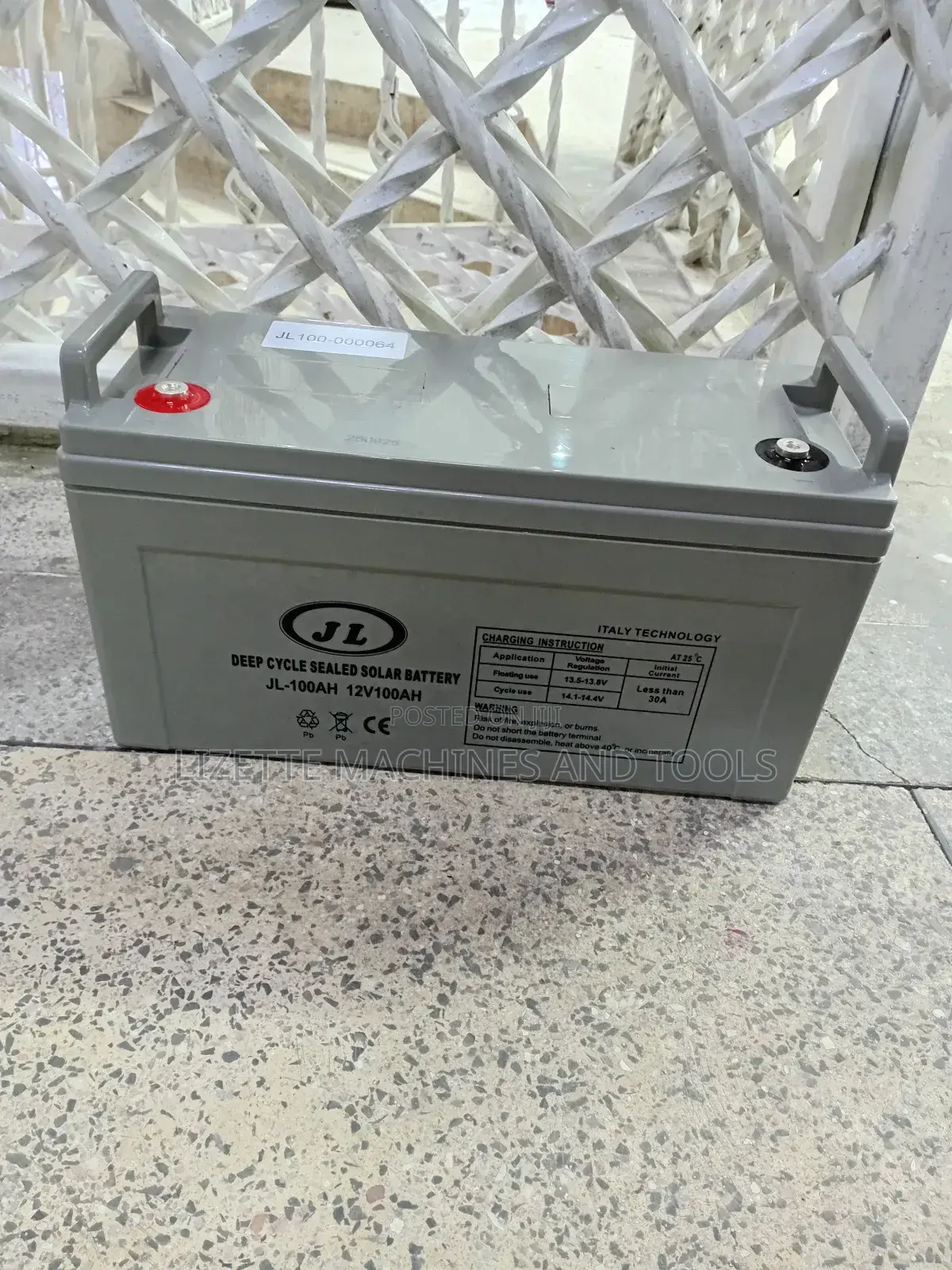 100ah Jl Deep Cycle Sealed Solar Battery 12v