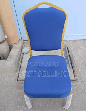 Blue High Density Conference Chairs