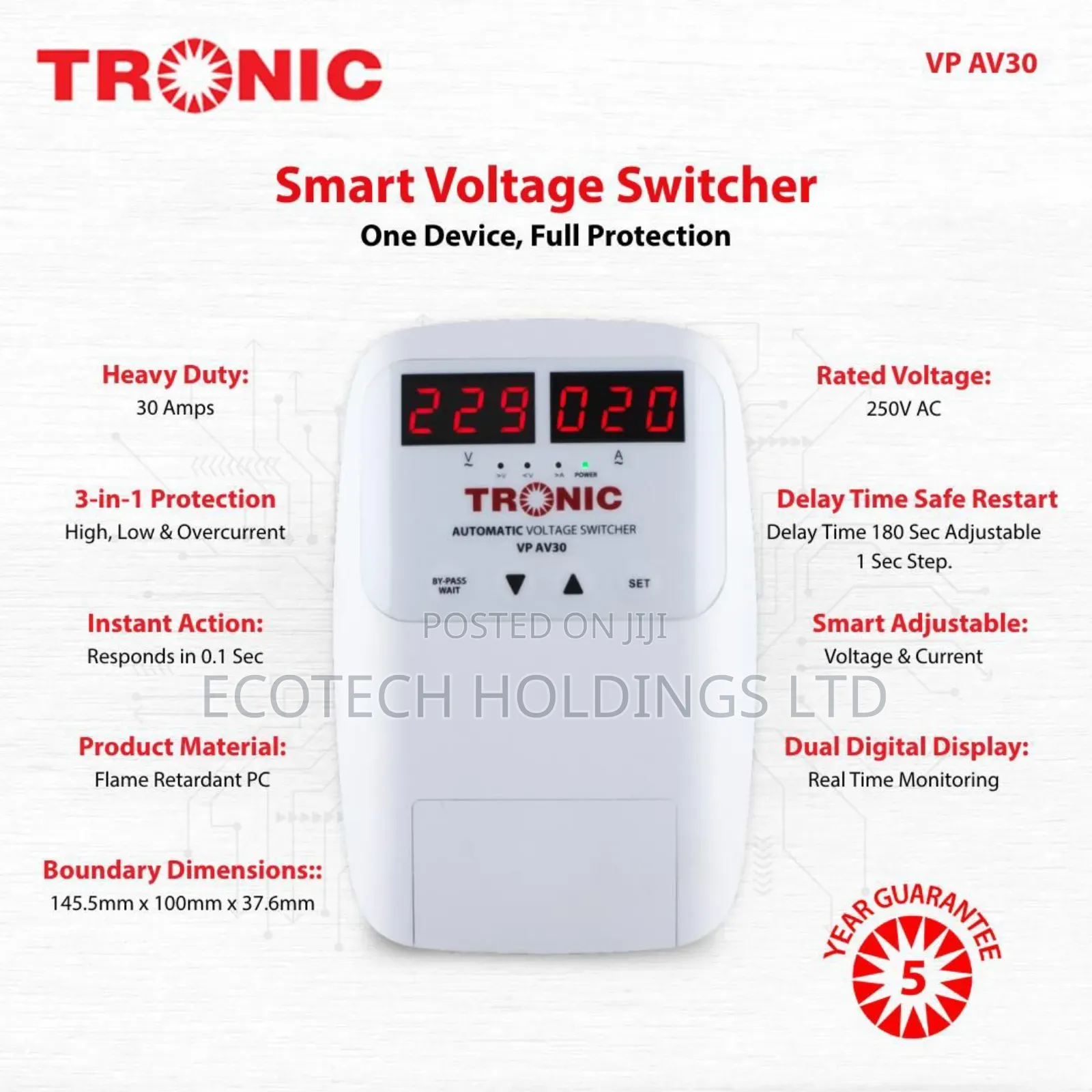 Tronic Automatic Voltage Protector (Avs 30
