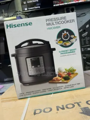 Hisense 6-in-1 Pressure Cooker - Rice, Stew Ugali Maker |
