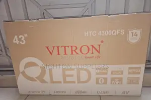 Vitron 43′′ 43000qfs Qled Smart Tv New 2025