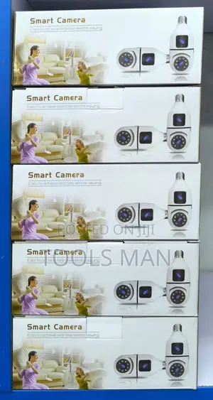 Pro Dual-Lens Smart Security Camera. V380 Nanny Cam