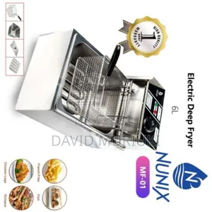 Nunix Single Deep Fryer Machine - 6l-2500w