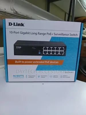 D-Link DGS-F1010p-E 96w 8+2 Portmbps Gigabit Poe Switch