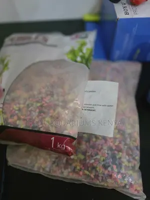 Premium Rainbow Gravel for Fish Tanks (1kg Pack)