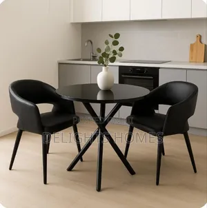 Round Glass Dining Table_hh
