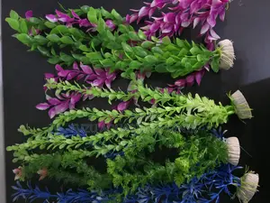 30cm+ Long Aquarium Decor Plants (Green/Purple/Blue)