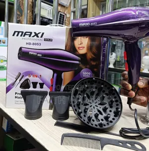 5 in 1 Maxi Professional Hair Dryer/Hair Dryer 3300 Watts
