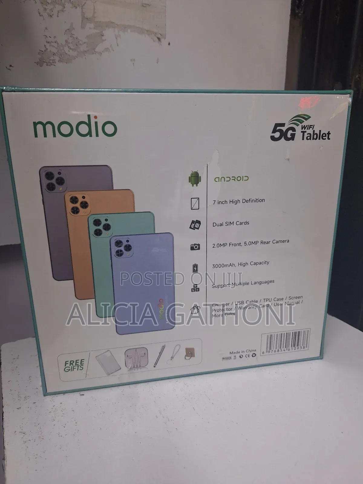 New Modio M7 256 GB Gray