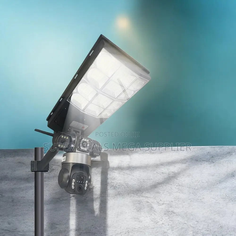 Smartphone App Control 4g PTZ Camera Solar Street Light