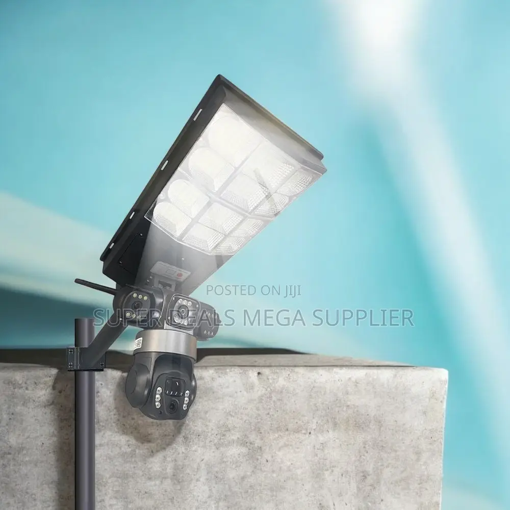 1080p Full Hd 4g PTZ Outdoor Surveillance Solar Street Light