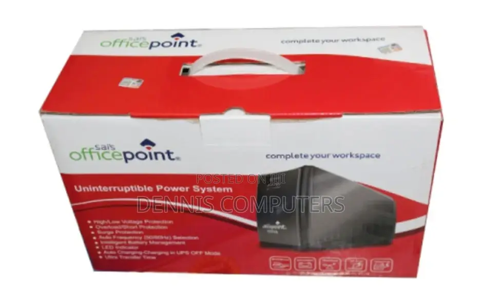 Officepoint Back-Up Ups 650va Black