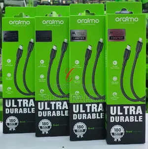 Oraimo Braid 45w Type C to Lightning Braided Charging 3a Data Cable