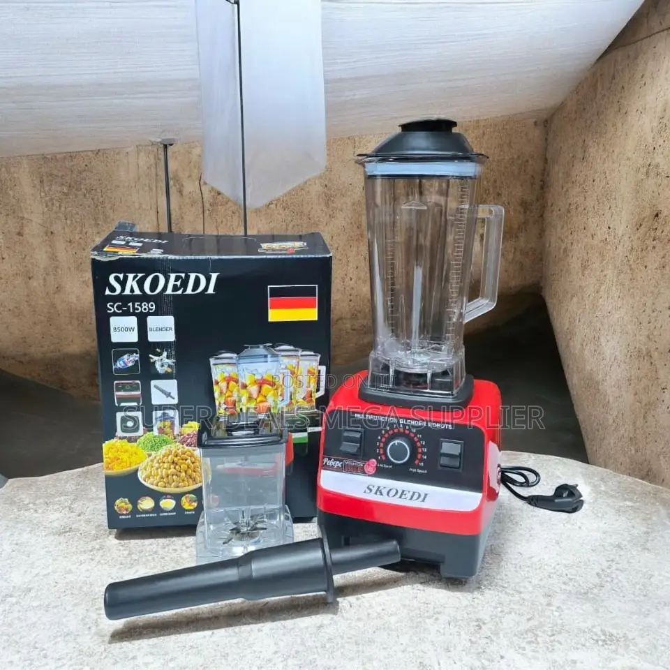 Heavy Duty High Quality Material 2-in-1 2.5 Litres Skoedi Blender