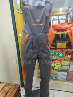 Suspender With a Large Front Bib