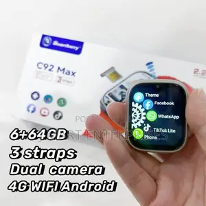 C92 Max Smart Watch | Bluetooth Calling, Gps, Fitness Tracker