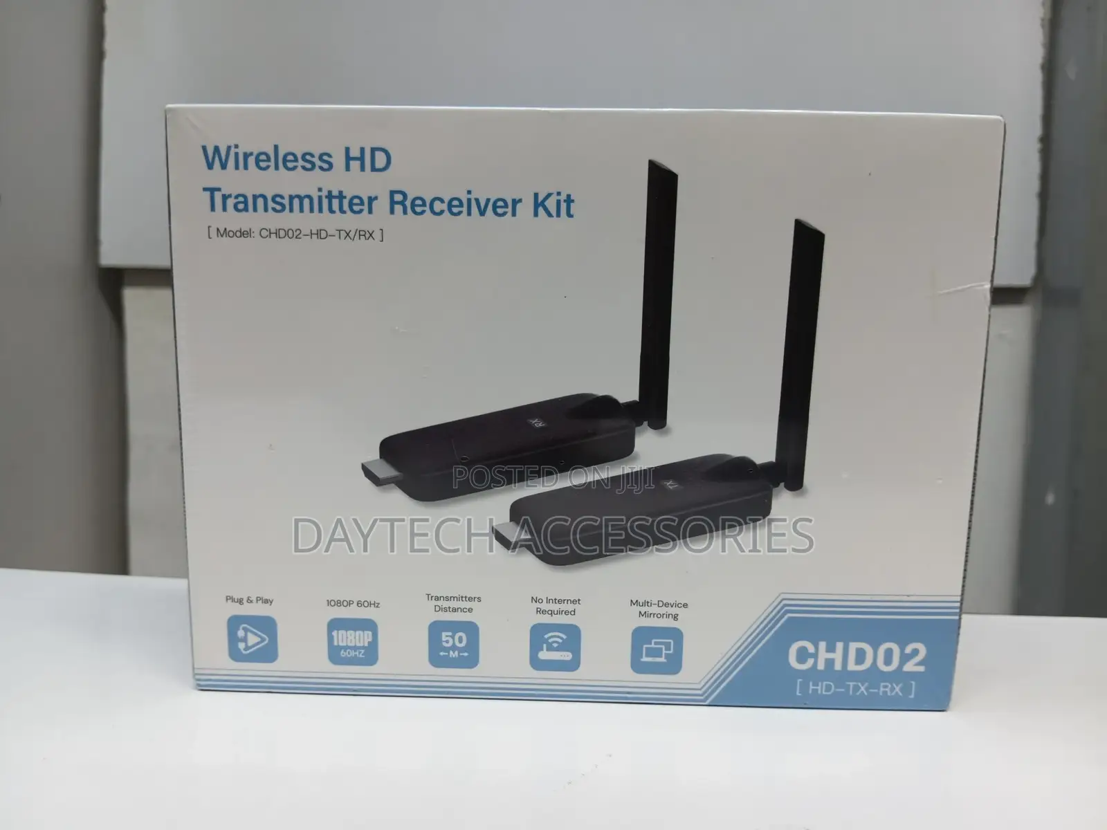 50m Wireless Hdmi Extender Video Transmitter Receiver
