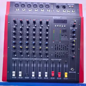 Max 6 Channels Powered Mixer Usb Bluetooth 2000 Watts Output Power