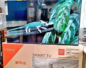 Vitron 55 Inch Smart Android Tv (1.2 Years Warranty) Htc558u / Youtube