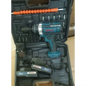 Bosch 36v Cordless Electric Drill With 2 Battery With Case