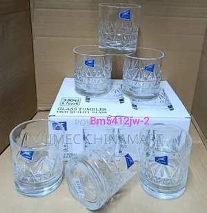 6pcs Glass Tumblers – 300ml