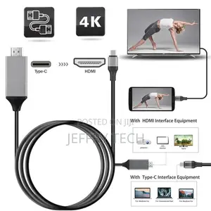 Hdmi Compatible Adapter Cable Usb-C Cable