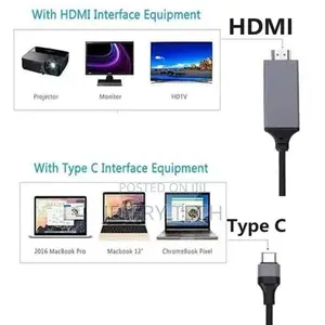 Hdmi Compatible Adapter Cable Usb-C Cable