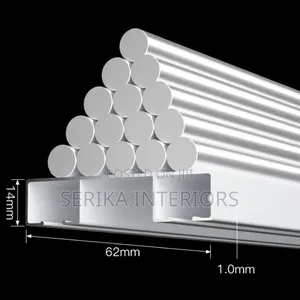 Heavy Gauge Curtain Rails Curtain Rails Environmental Friendly