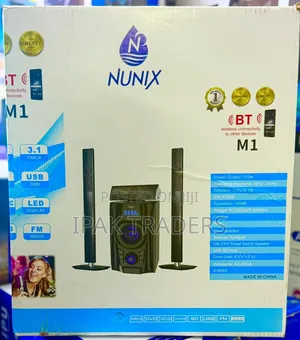Nunix M1 3.1ch Mini Home Theater System Tall Boy