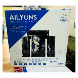 Ailyons 3.1ch Subwoofer Home Theatre Multi Media Bluetooth