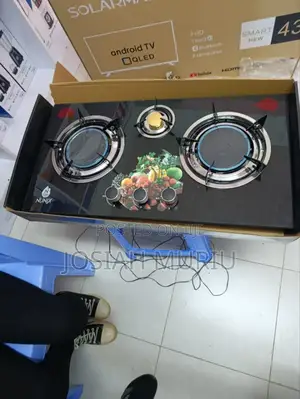 Nunix 3 Burner Glass Top Table Top Cooker