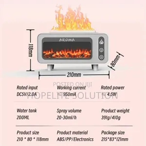Vintage Fireplace Aroma Diffuser