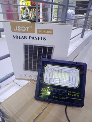 Jsot Tk200 200w Solar Flood Light Outdoor Remote Control