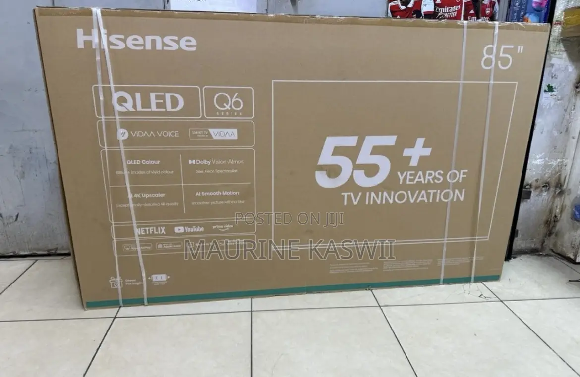 Hisense 85” Inch Qled Q6