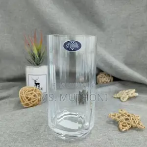 4 PCS Ribbed Custom Highball Water / Juice Glassware (500 Ml )