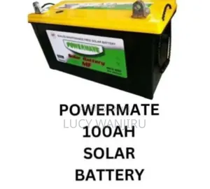 Well Performing 100a Solar Battery