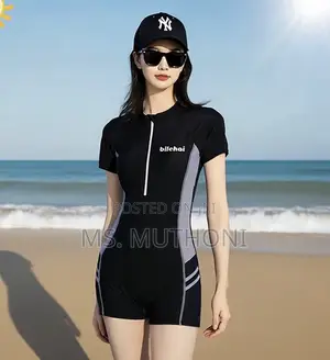 Girls Hydrodynamic One Piece Square Leg Swimsuit*
