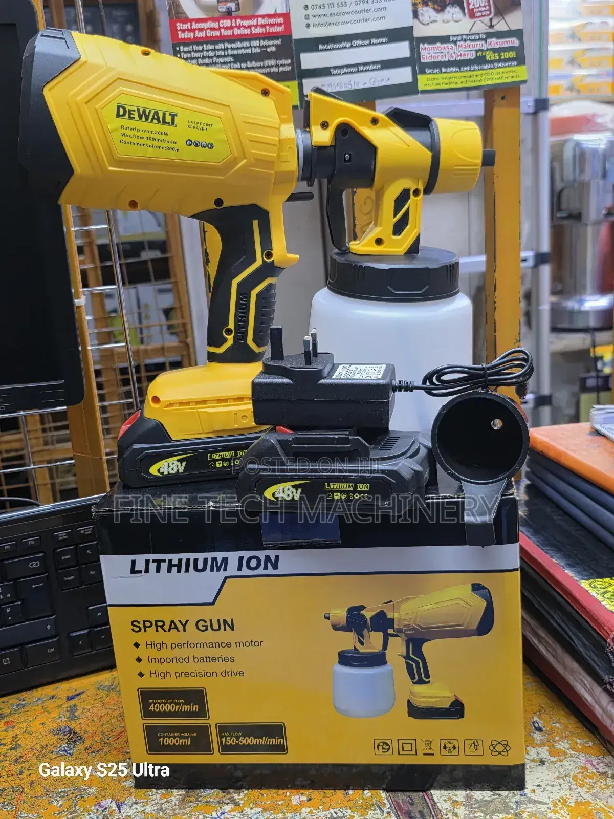 Dewalt Cordless Spray Gun