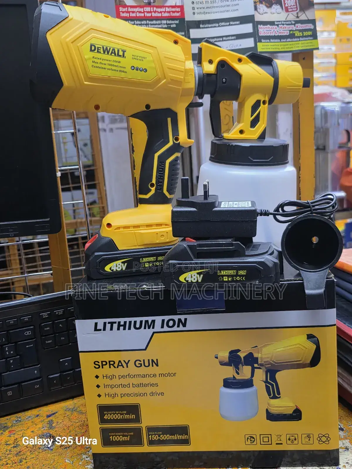 Dewalt Cordless Spray Gun