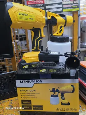 Dewalt Cordless Spray Gun