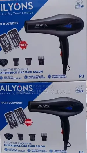 Ailyons Blowdry /Hairdryer With Accessories
