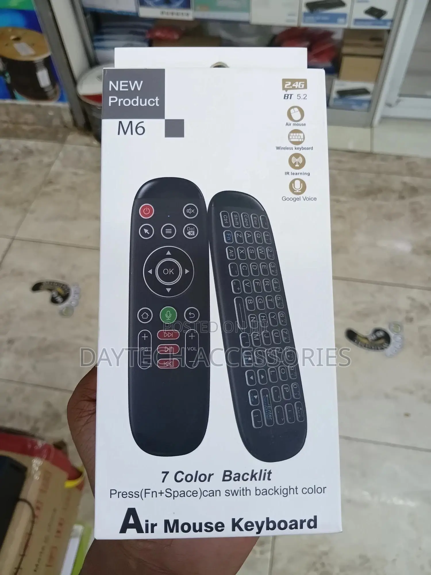 M6 Air Mouse Keyboard Remote Control