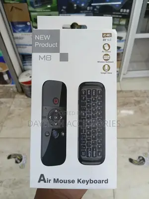 M6 Rechargeable 2.4g Air Mouse Remote Control Universal Mini Keyboard.
