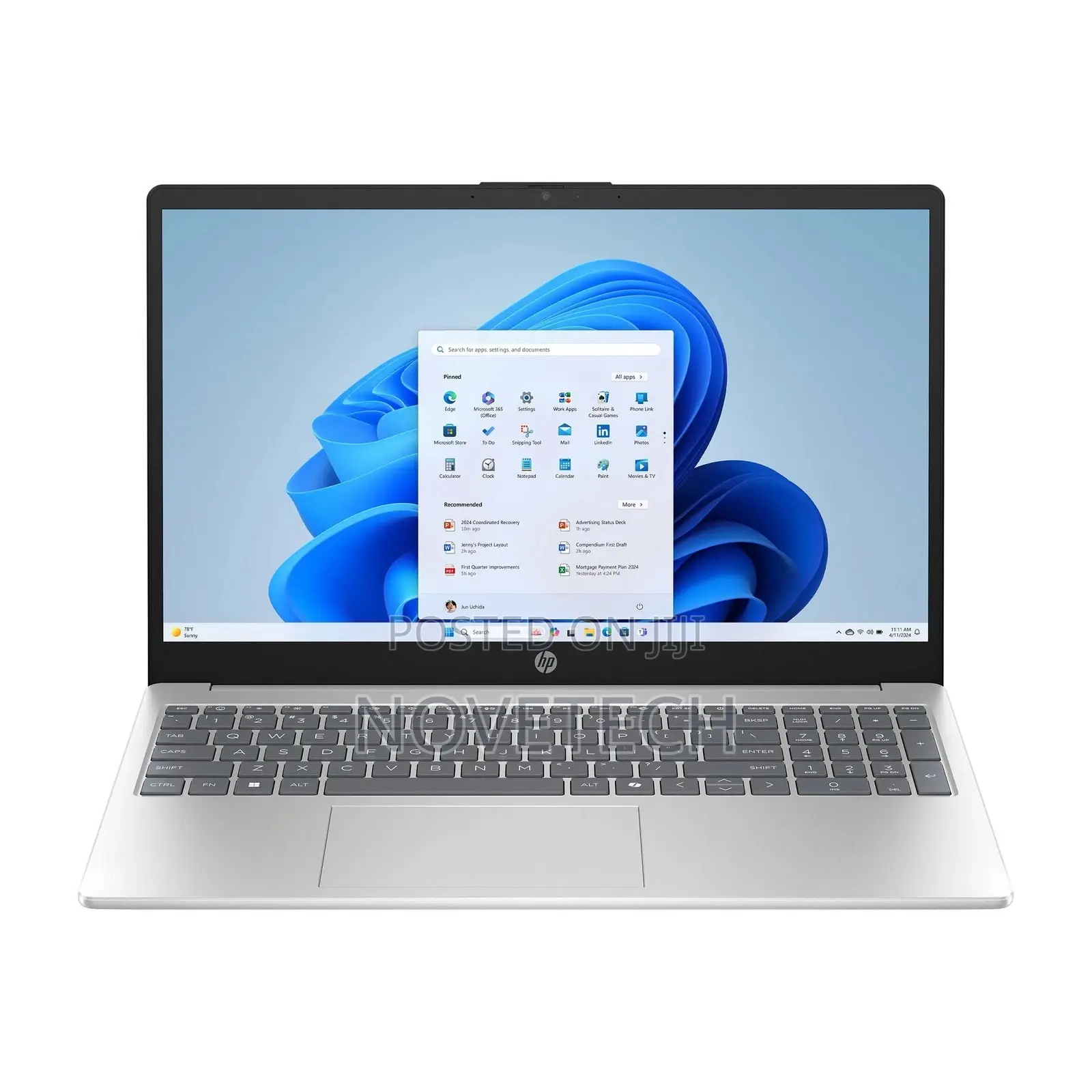 New Laptop HP 15 8GB Intel Core I5 SSD 512GB