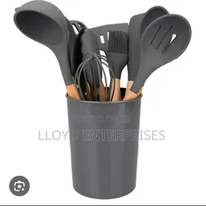 Grey Silicone Spoons