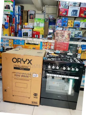 Oryx Standing Cooker, 60cm X 60cm, 3 Gas Pool Jet Burners