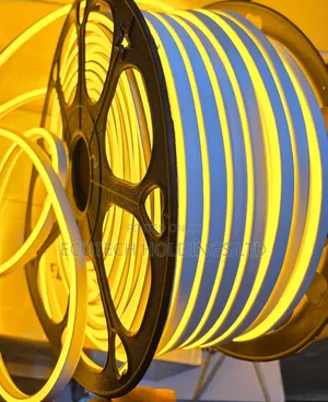 Two Sided Yellow Neon Strip Lights